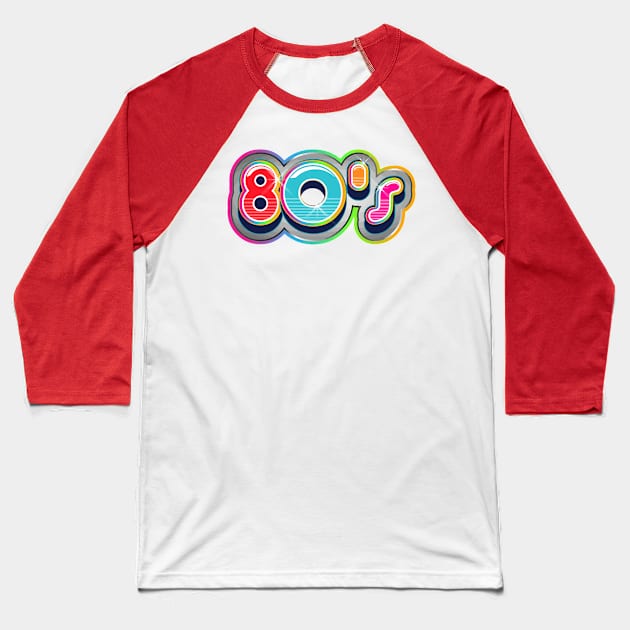 My 80s Costume Baseball T-Shirt by AdeShirts